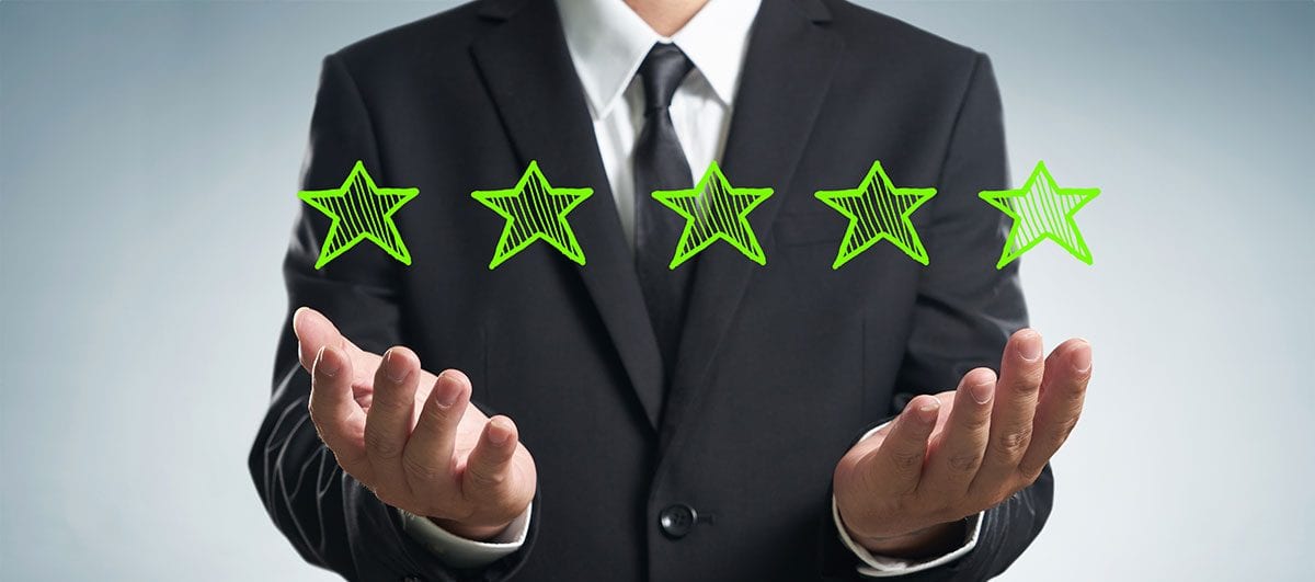5-star rating for reputation management services
