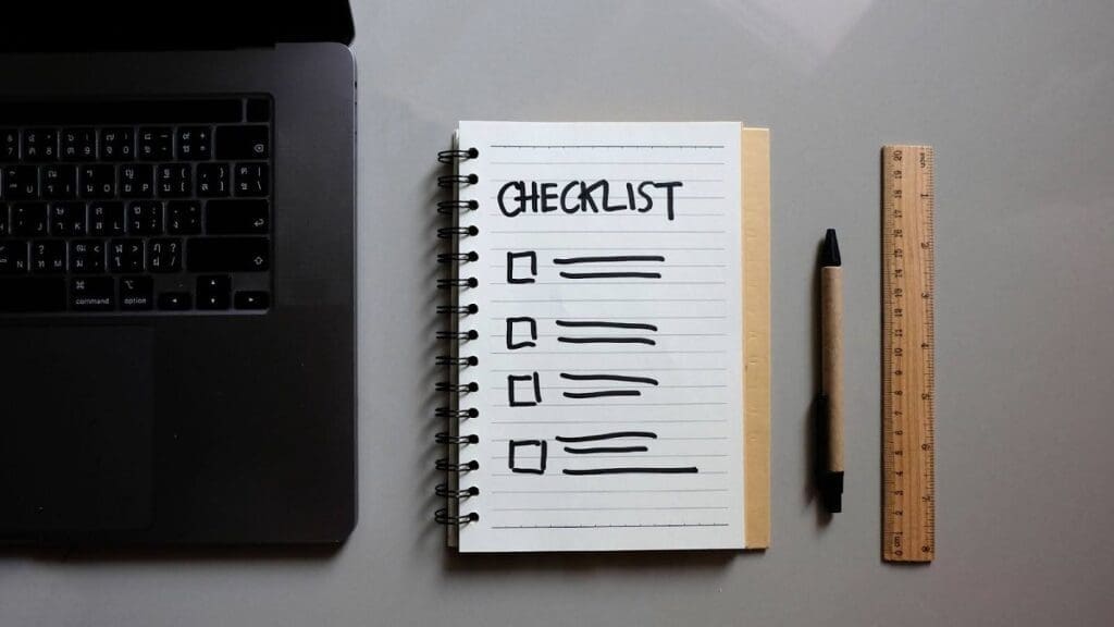 social media checklist